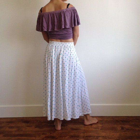 American Eagle - Purple Off The Shoulder Top - Picture 11 of 14